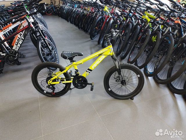 Подростковый велосипед Жёлтый новый