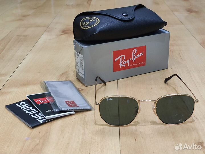 Очки новые Ray Ban Hexagonal rb3548, оригинал