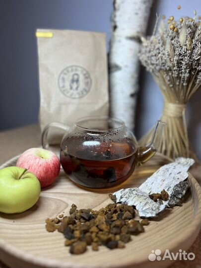 Чага-чай (гриб березовый фракция 5-10мм)