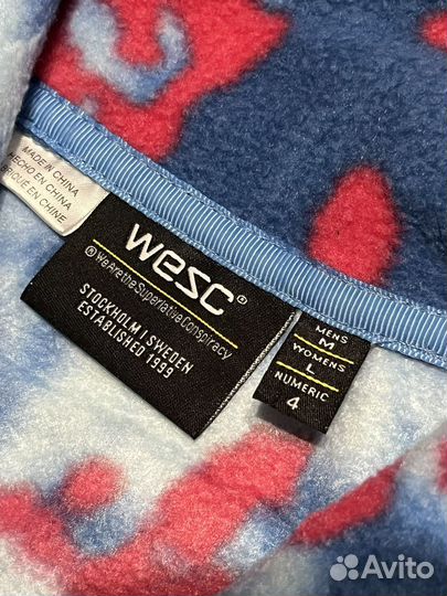 Wesc M флисовая толстовка унисекс