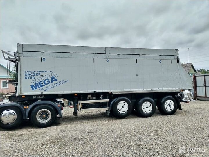 Полуприцеп самосвальный Mega самосвальный 25-40 куб.м, 2008
