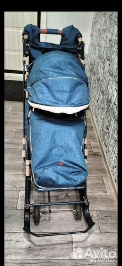 Санки коляска ника 7 8