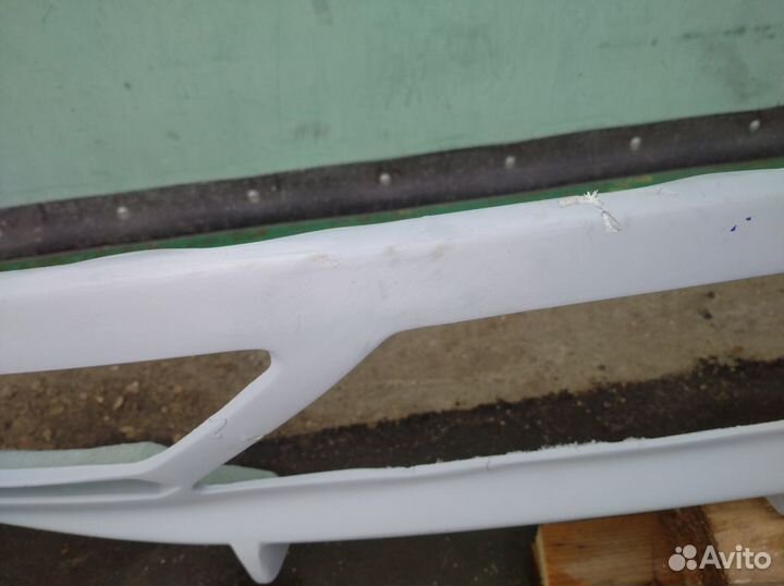 Юбка заднего бампера honda civic 8 5d