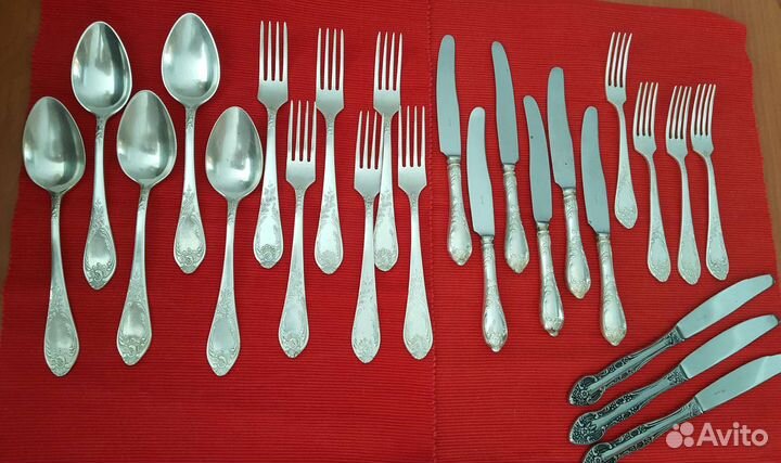 Ложки, вилки, ножи мнц. Винтаж СССР