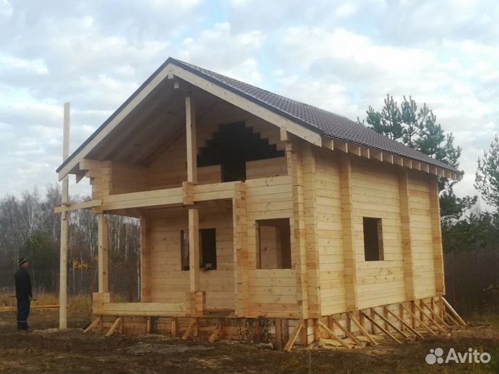 Фундаменты крыши дома бани