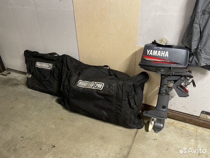 Лодочный мотор Yamaha 4