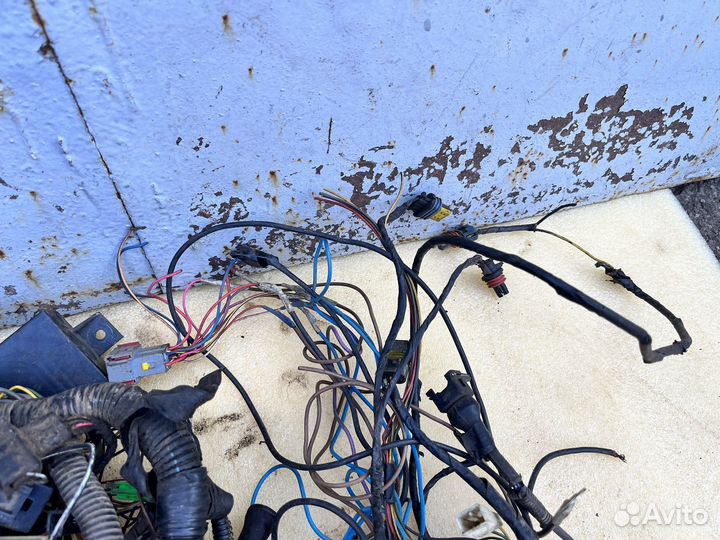 Моторная проводка на запчасти ваз