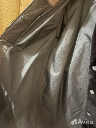 Шуба норковая мутон