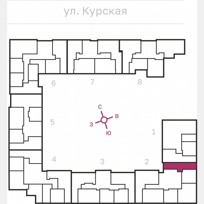 1-к. квартира, 44,9 м², 2/10 эт.