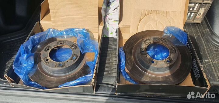 Тормозные диски от land cruiser prado 150