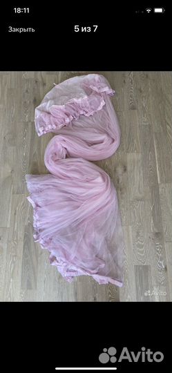 Балдахин на взрослую кровать, сетка москитная