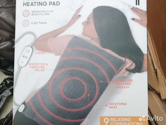 Коврик масажор с подогрев