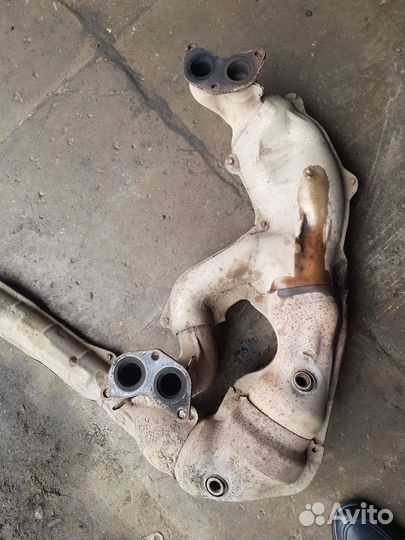 Выпускной коллектор subaru impreza