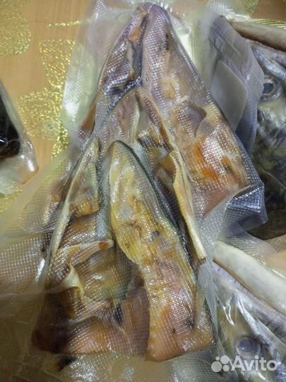 Кета холодного копчения, слабосоленая