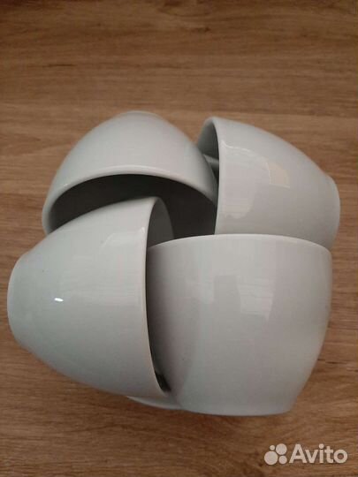 Набор чашек с блюдцами Икеа