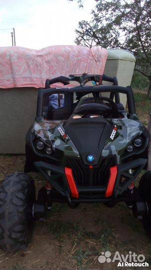 Детский электромобиль багги бу