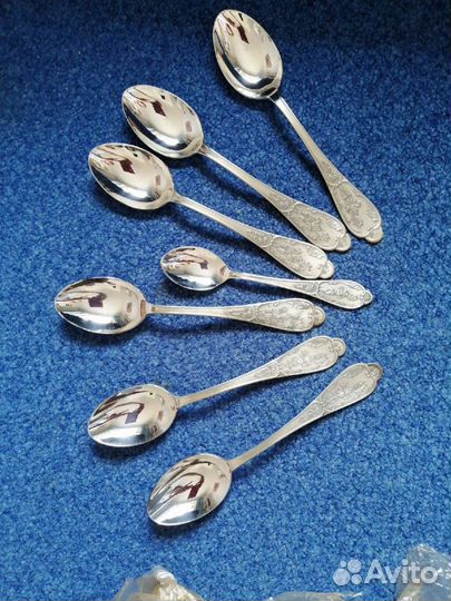Ложки мельхиоровые СССР новые Мстера