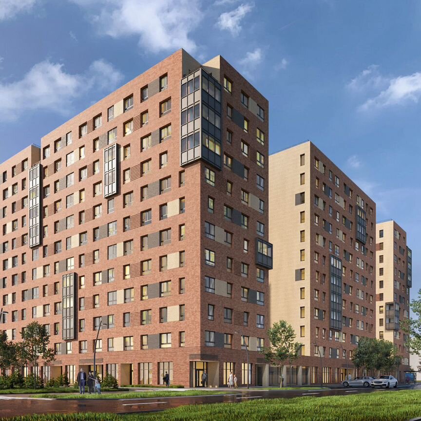 3-к. квартира, 72,4 м², 1/12 эт.