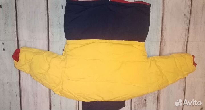 Куртка пуховик двухсторонний