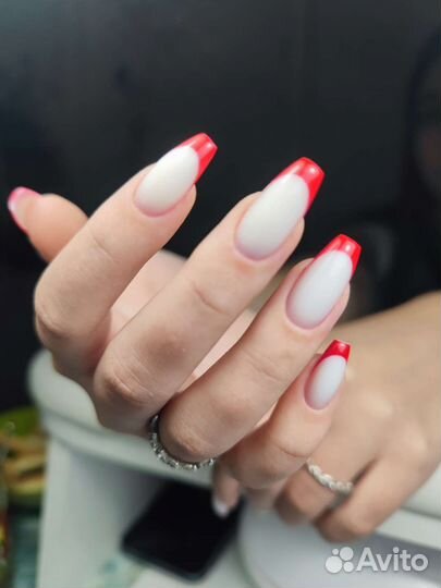 Маникюр + выравнивание + покрытие