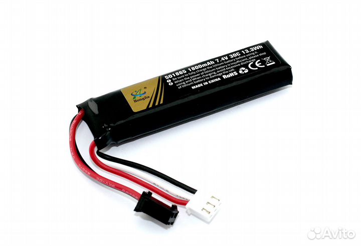 Аккумулятор Li-Pol 7.4v 451865 1800mah SM