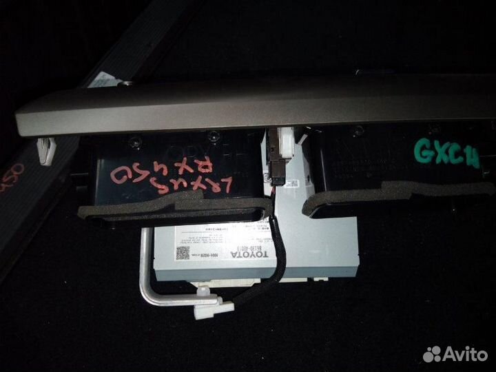 Блок управления климатической установкой Lexus RX270/RX350/RX450h