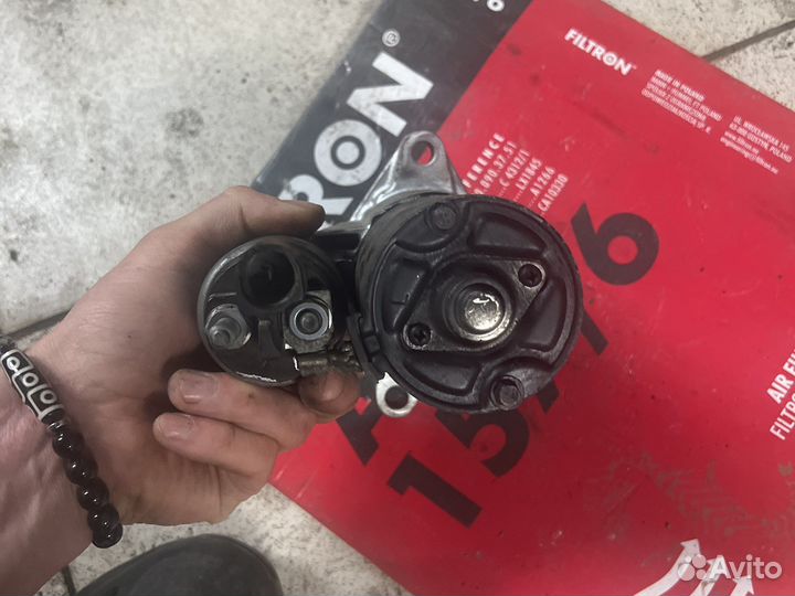 Стартер шкода фабия 2 1,4 бензин гольф 5