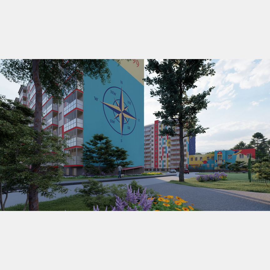 2-к. квартира, 71,5 м², 2/10 эт.