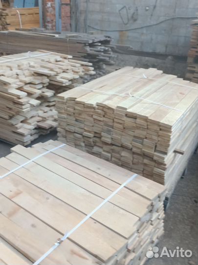 Доска берёзы сухая 100х25, столярная