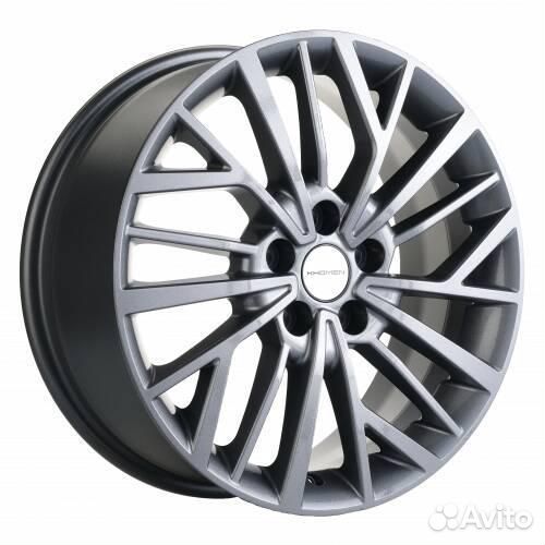 Диски Khomen KHW 1717 7x17 5*110 ET46 DIA63.3 Gray Литой