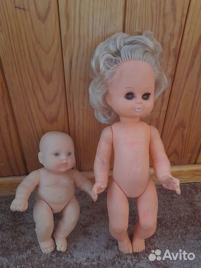 Кукла и пупс ГДР