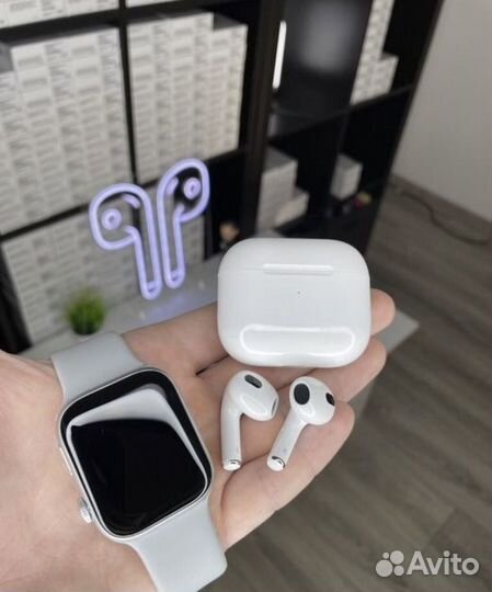 Apple Watch 8 + AirPods Premium (Гарантия)