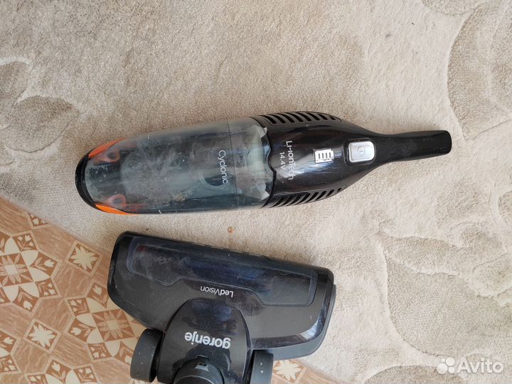 Вертикальный беспроводной пылесос