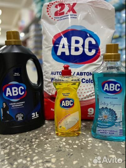 Стиральный порошок abc 9кг