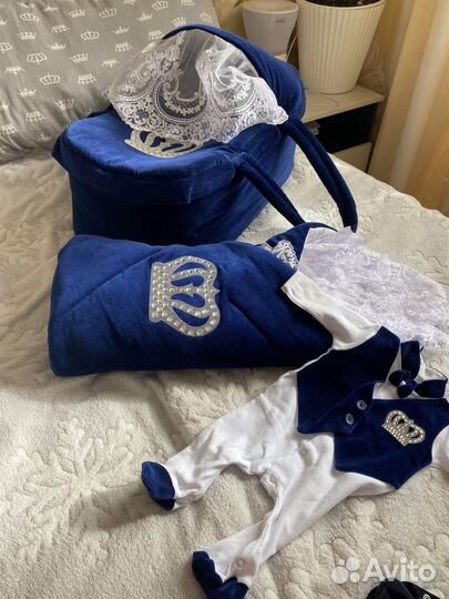 Комплект на выписку для мальчика