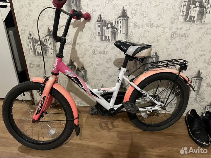 Велосипед детский 18 дюймов для девочки