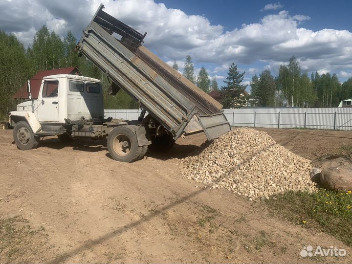 Песок щебень отсев в пушкин