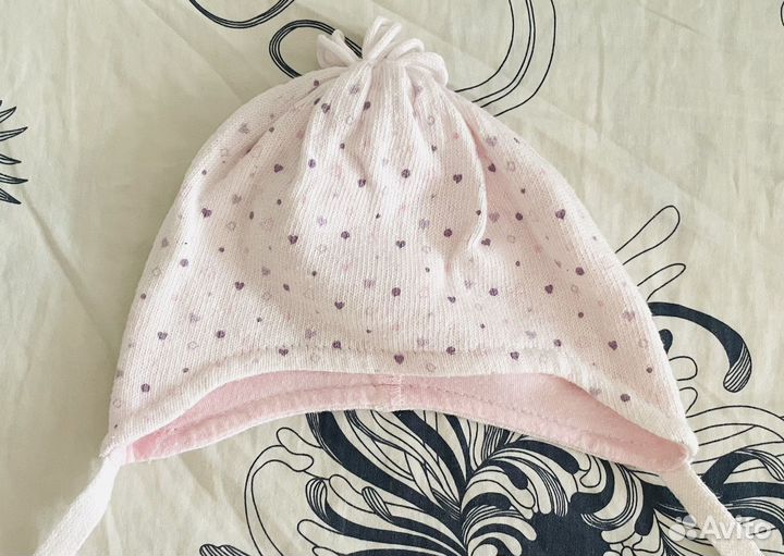 Шапка с ушками мишки варежки весна балаклава шлем