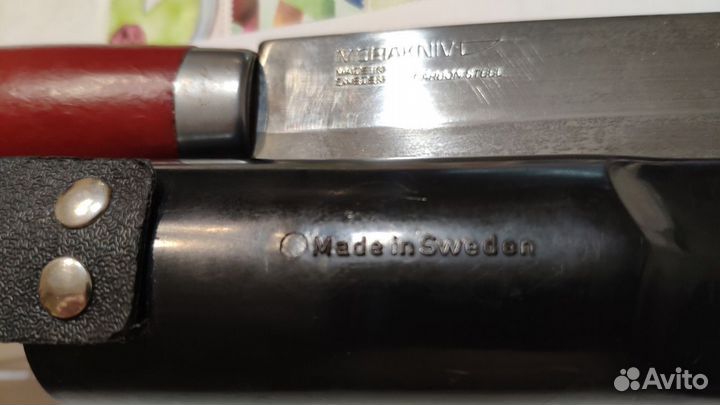 Раритет нож Mora Carbon Steel (made in Sweden) 70е