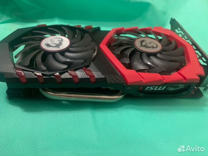 Видеокарта MSI GeForce GTX 1050 Ti gaming X 4gb