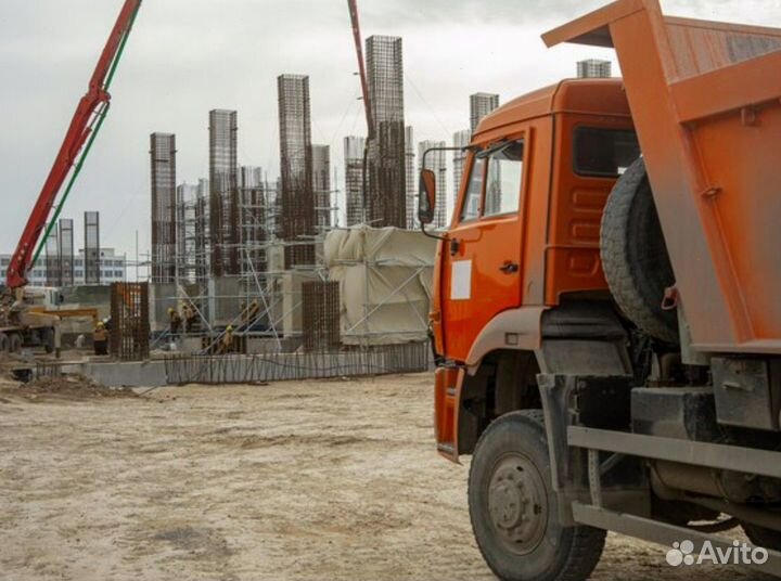 Везём бетон