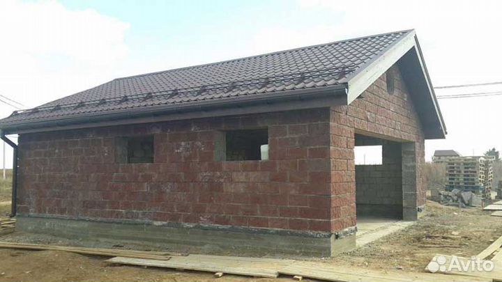 Блок стеновой из капсулированного керамзита