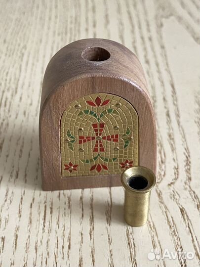 Подсвечник из ценной породы дерева