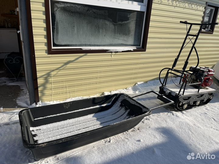 Мотобуксировщик 8л