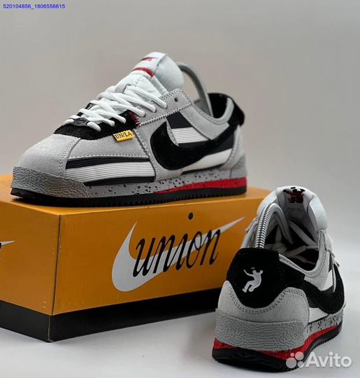 Кроссовки Nike Cortez Union Grey (Арт.24514)