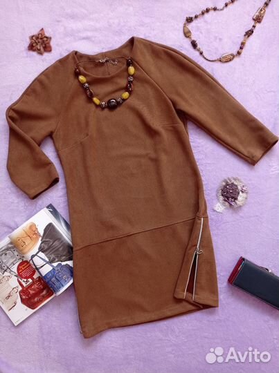 Платье велюр 40-42