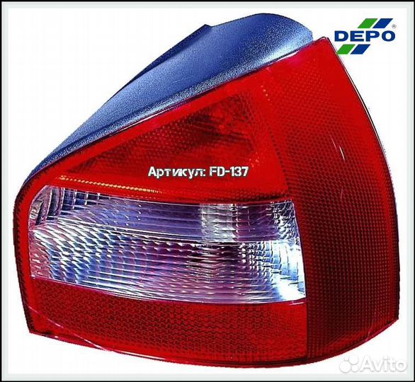 Фонарь задний внешний правый Audi A3 8L
