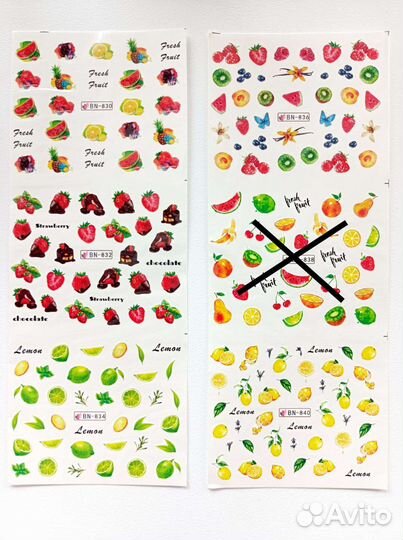 Слайдеры (наклейки) для ногтей