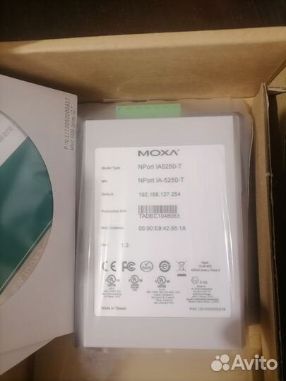 Преобразователь интерфейса Moxa NPort IA5250-T