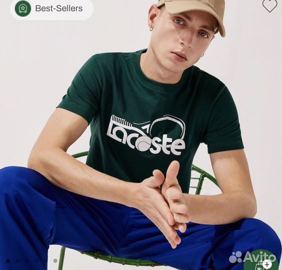 Футболка мужская lacoste